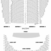 State Theatre seating chart