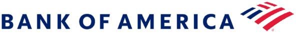 Bank of America logo with flag
