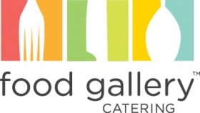 food gallery catering and pastel color blocks and utenisls