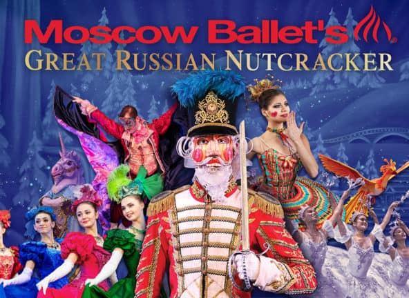 Nutcracker with other characters in the background