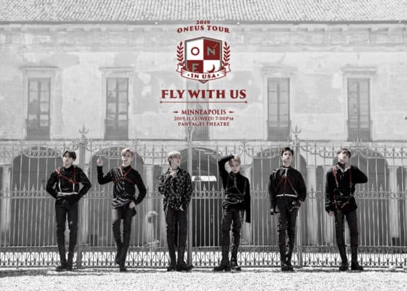 Oneus Fly With Us Tour art
