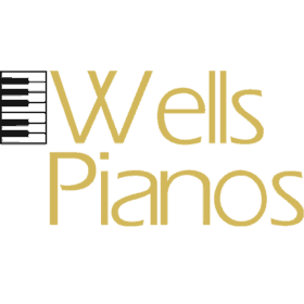 Wells Pianos, with piano keys