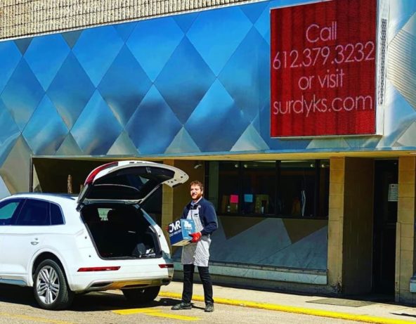Surdyk's is providing curbside pickup to help with social distancing