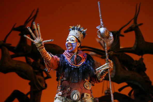 Production image from 2007 run of The Lion King
