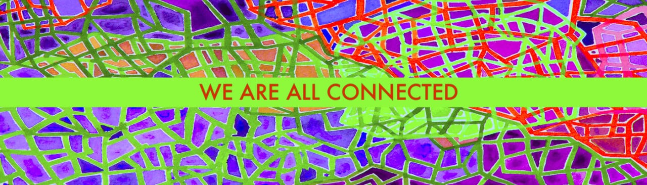 Keren Kroul - "We Are All Connected" artwork for Art Connects Us
