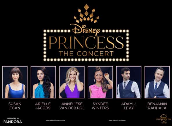 Disney Princess: The Concert at State Theatre in Minneapolis, Minnesota on March 17, 2022.
