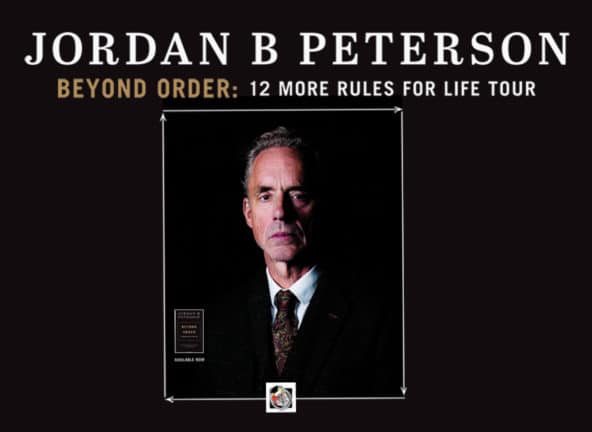 Dr. Jordan Peterson at State Theatre in Minneapolis, Minnesota on February 7, 2023.