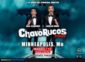 ChavoRucos Tour at State Theatre in Minneapolis, Minnesota on October 8, 2022.