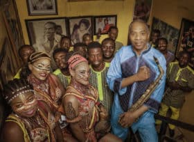 Femi Kuti and The Positive Force at the Cedar Cultural Center in Minneapolis Minnesota on June 22, 2022