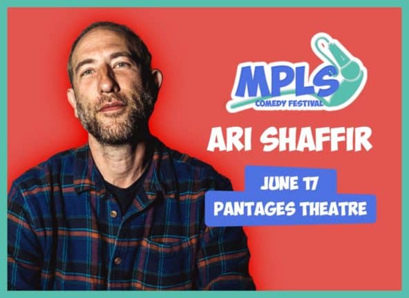 Ari Shaffir at Pantages Theatre in Minneapolis, Minnesota on June 17, 2022.