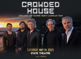 Crowded House at State Theatre in Minneapolis, Minnesota on May 14, 2023.