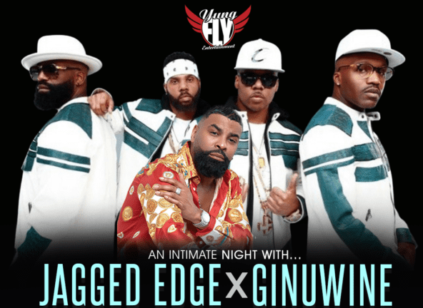 An Intimate Night with Jagged Edge and Genuwine at Orpheum Theatre in Minneapolis, Minnesota on October 14, 2022.