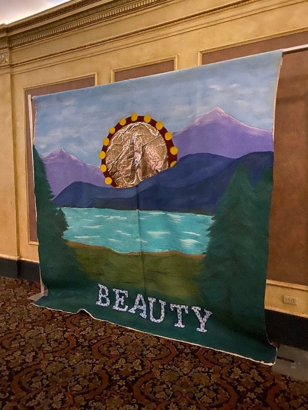 The Bohemian Project Beauty mural
