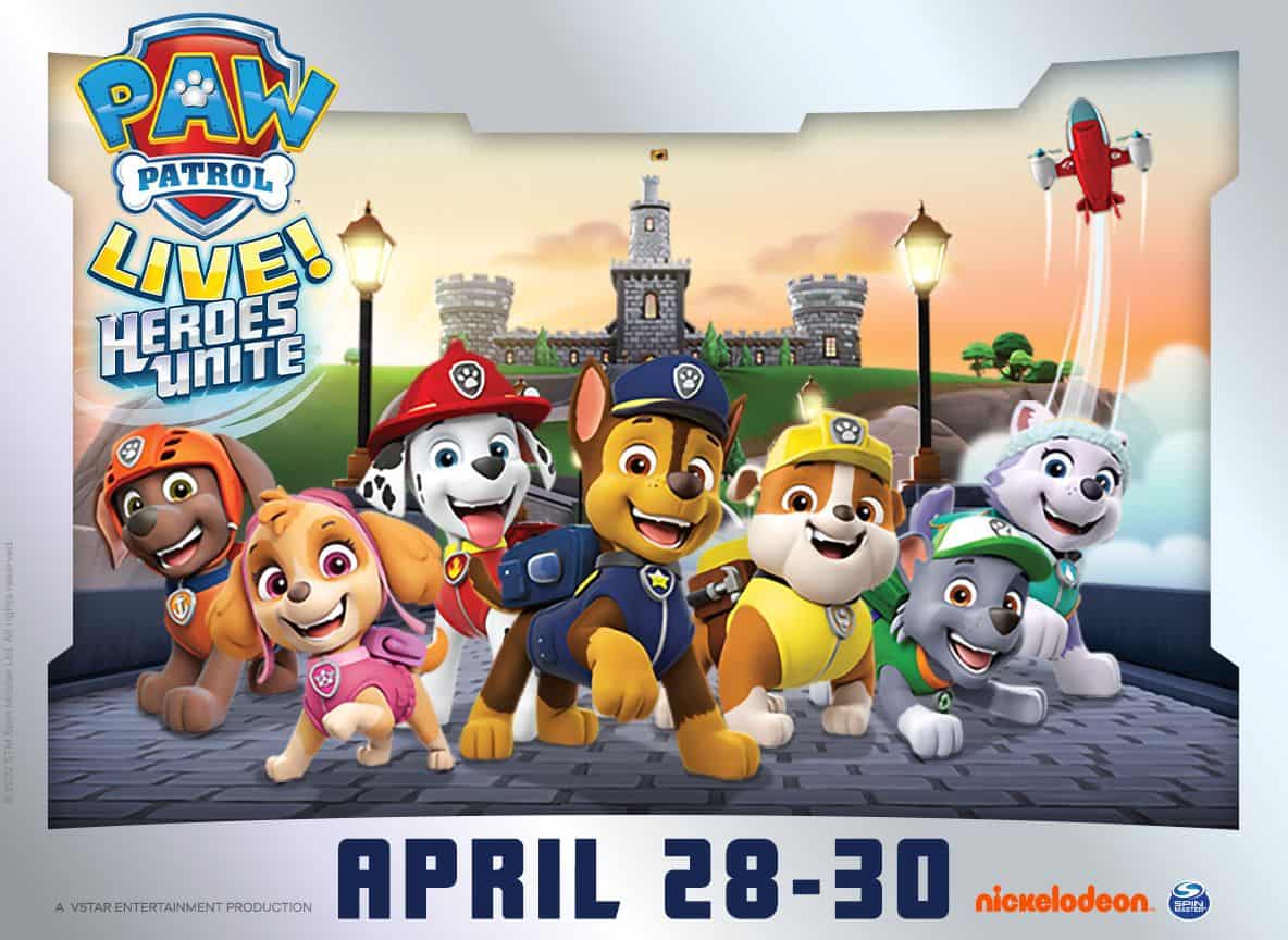 Paw Patrol Live! Heroes Unite! presented by VStar Entertainment Group –  Hennepin Theatre Trust