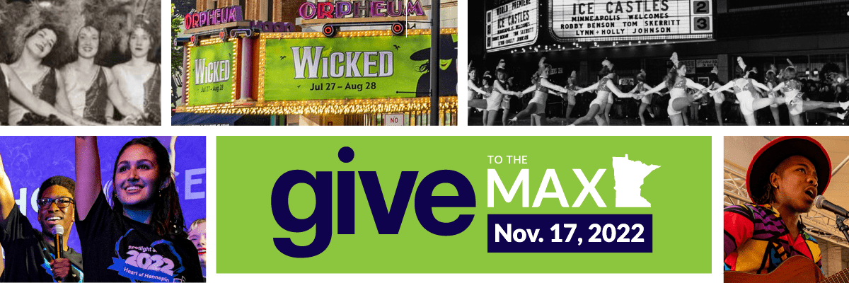 A collage of photos for Give to the Max Day, Nov. 17, 2022