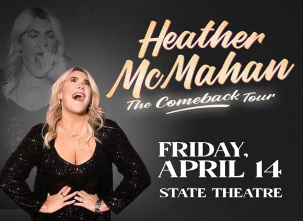 Heather McMahan at State Theatre in Minneapolis, Minnesota on April 14, 2023.