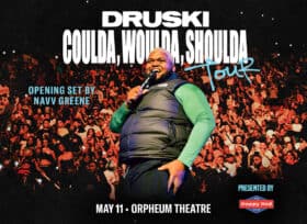 Druski at Orpheum Theatre in Minneapolis, Minnesota on May 11, 2023.