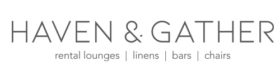 Haven and Gather rental lounges, linens, bars, chairs