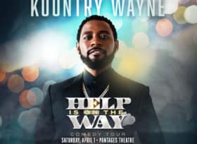 Kountry Wayne at Pantages Theatre in Minneapolis, Minnesota on April 1, 2023.