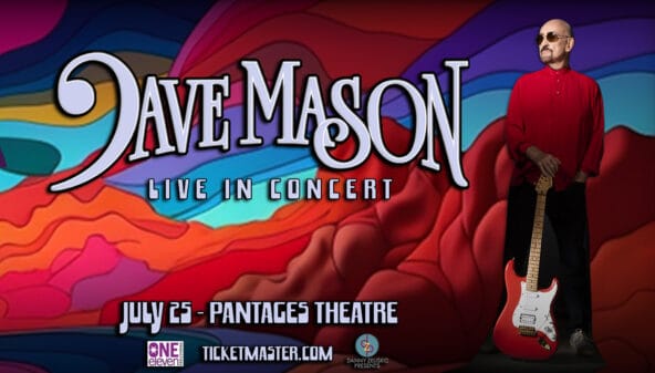 Dave Mason at the Pantages Theatre in Minneapolis on July 25.