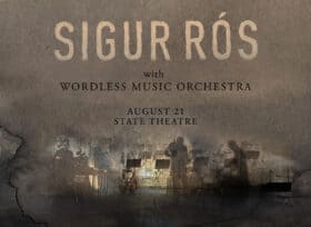 Sigur Rós at State Theatre in Minneapolis, Minnesota on August 21, 2023.