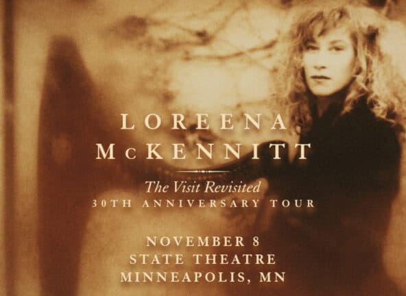 Loreena McKennitt at State Theatre in Minneapolis, Minnesota on November 8, 2023.