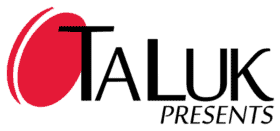 Taluk Presents logo with a red circle