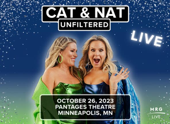 Cat & Nat at Pantages Theatre in Minneapolis, Minnesota on October 26, 2023.