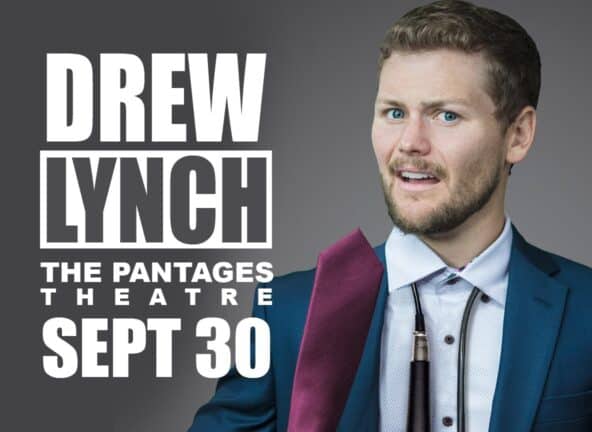 Drew Lynch at Pantages Theatre in Minneapolis, Minnesota on September 30, 2023.