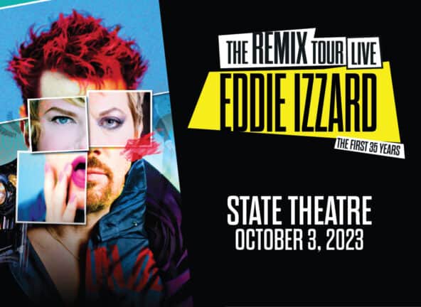 Eddie Izzard at the State Theatre in Minneapolis October 1, 2023