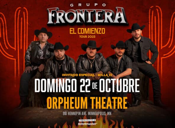 Group Frontera at the Orpheum Theatre in Minneapolis MN