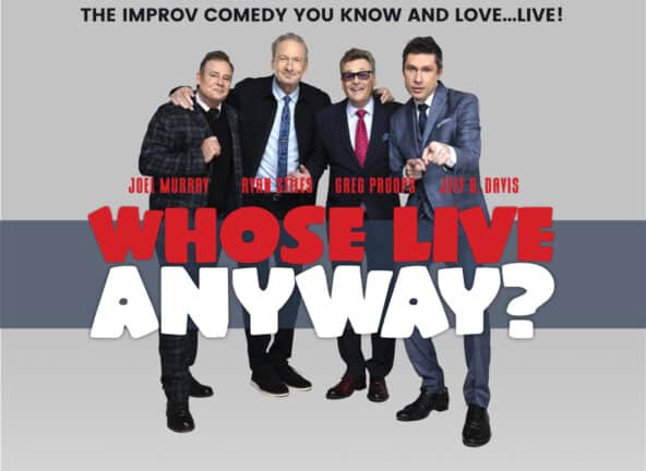 Whose Live Anyway at the state theatre in minneapolis, May 11 2024