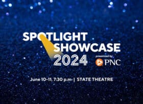 spotlight showcase 2024 presented by PNC June 10-11 at the State Theatre