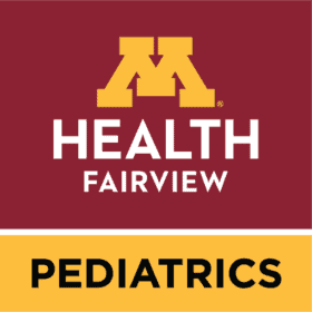 M Health Fairview Pediatrics logo